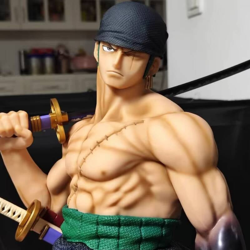JT Studio One Piece Roronoa Zoro Statue 73cm Anime Oversize Model Figures Action Figure Desktop Figurine Figma Collectible Toys