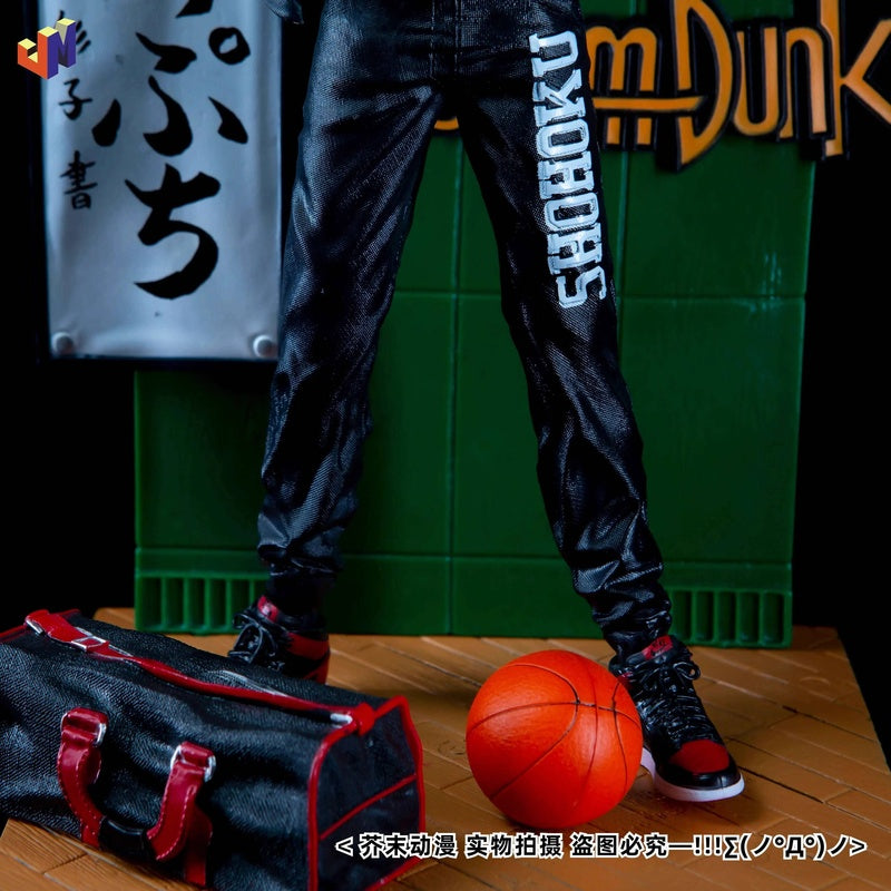 SLAM DUNK Sakuragi Hanamichi Shohuku Miyagi Ryota Anime Figurine Model GK Action Figure Oversize Statue Collection Toy Figma