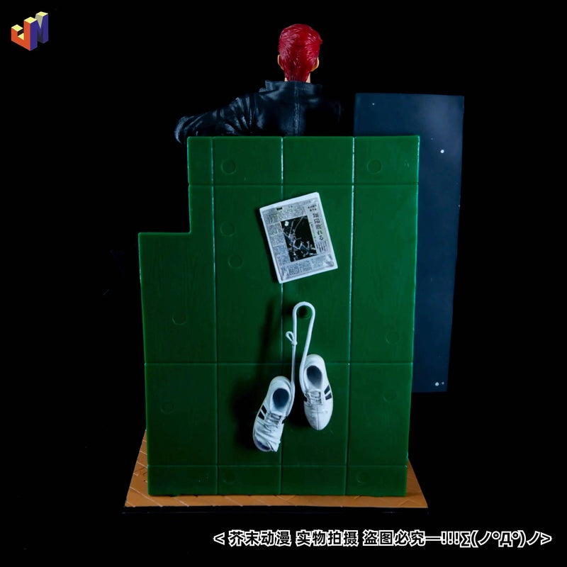 SLAM DUNK Sakuragi Hanamichi Shohuku Miyagi Ryota Anime Figurine Model GK Action Figure Oversize Statue Collection Toy Figma