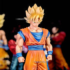 HY Studio Dragon Ball Z Goku SSJ1 SSJ2 32cm Anime Figure