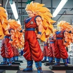 JT Studio Dragon Ball 2% 1/4 Goku SSJ3 54cm Anime Figure