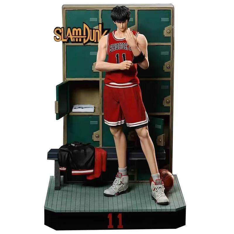 SLAM DUNK Sakuragi Hanamichi Shohuku Miyagi Ryota Anime Figurine Model GK Action Figure Oversize Statue Collection Toy Figma