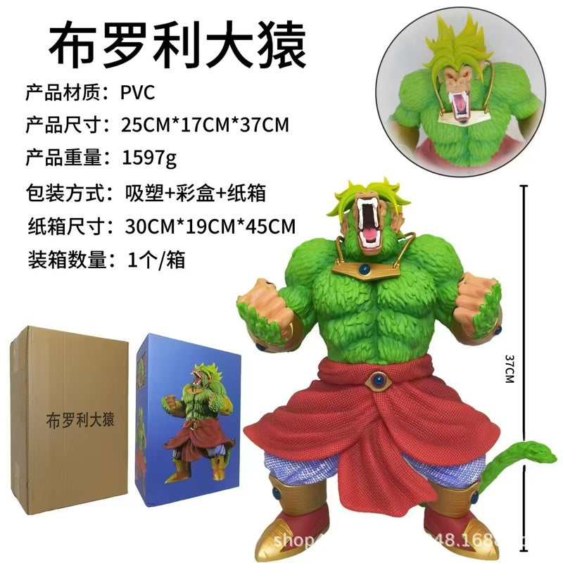 TOTOTOY Dragon Ball Z Broly Great Ape Legendary Super Saiyan 37cm Anime FigureDesktop Ornament Collectible Toys