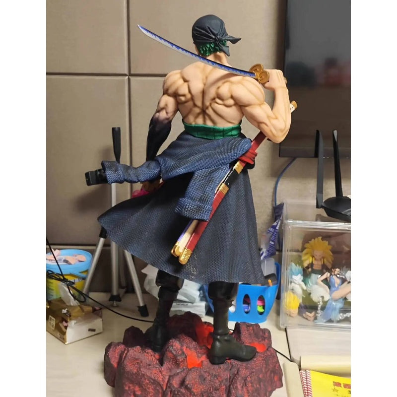 JT Studio One Piece Roronoa Zoro Statue 73cm Anime Oversize Model Figures Action Figure Desktop Figurine Figma Collectible Toys