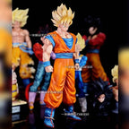 HY Studio Dragon Ball Z Goku SSJ1 SSJ2 32cm Anime Figure