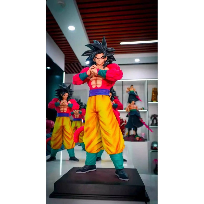 JT Studio 2% 1/4 Goku SSJ4 54cm Dragon Ball Super Saiyan 4 DBZ Anime Model Action Figure Statue Dragonball Collectible Toy