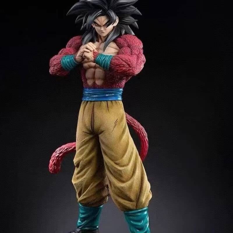 JT Studio 2% 1/4 Goku SSJ4 54cm Dragon Ball Super Saiyan 4 DBZ Anime Model Action Figure Statue Dragonball Collectible Toy
