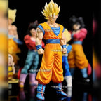HY Studio Dragon Ball Z Goku SSJ1 SSJ2 32cm Anime Figure