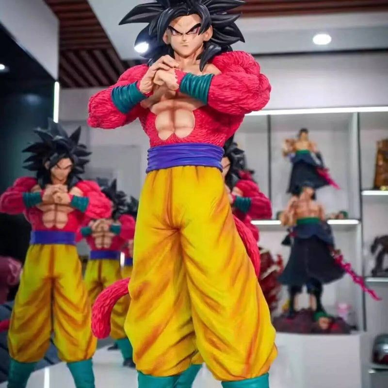 JT Studio 2% 1/4 Goku SSJ4 54cm Dragon Ball Super Saiyan 4 DBZ Anime Model Action Figure Statue Dragonball Collectible Toy
