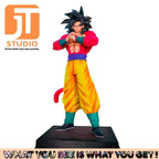 JT Studio Dragon Ball 2% 1/4 Goku SSJ4 54cm Super Saiyan 4 DBZ Anime Figure