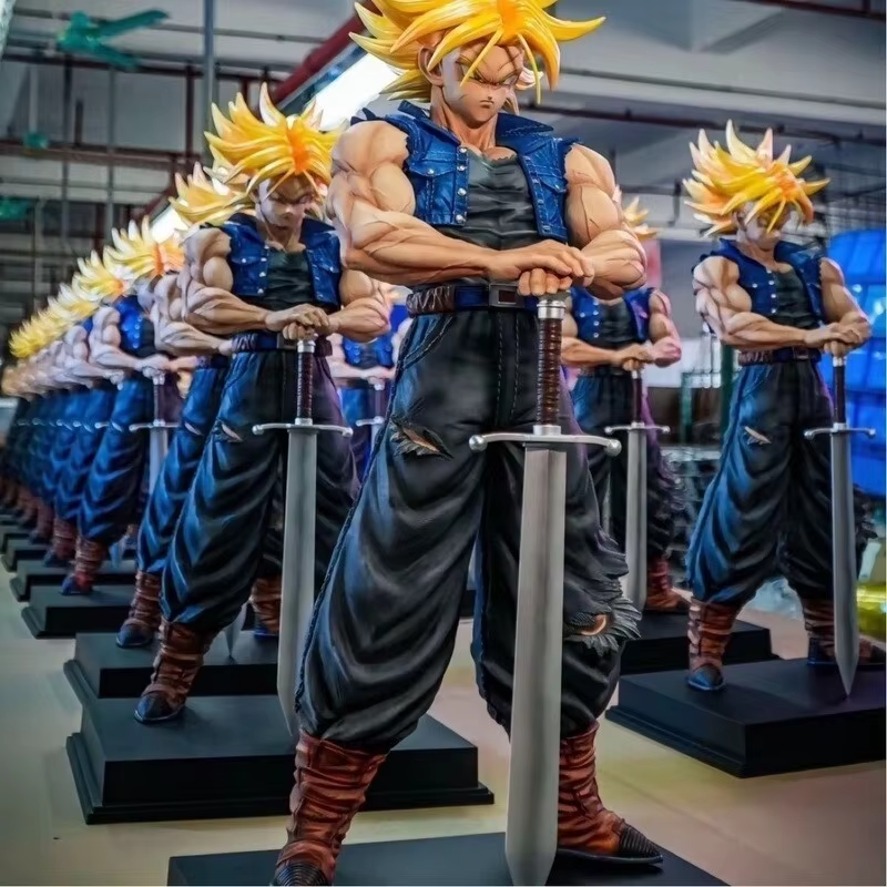 JT studio Dragon Ball Z Trunks SSJ1 Anime Figure PVC Statue 1/4 Scale