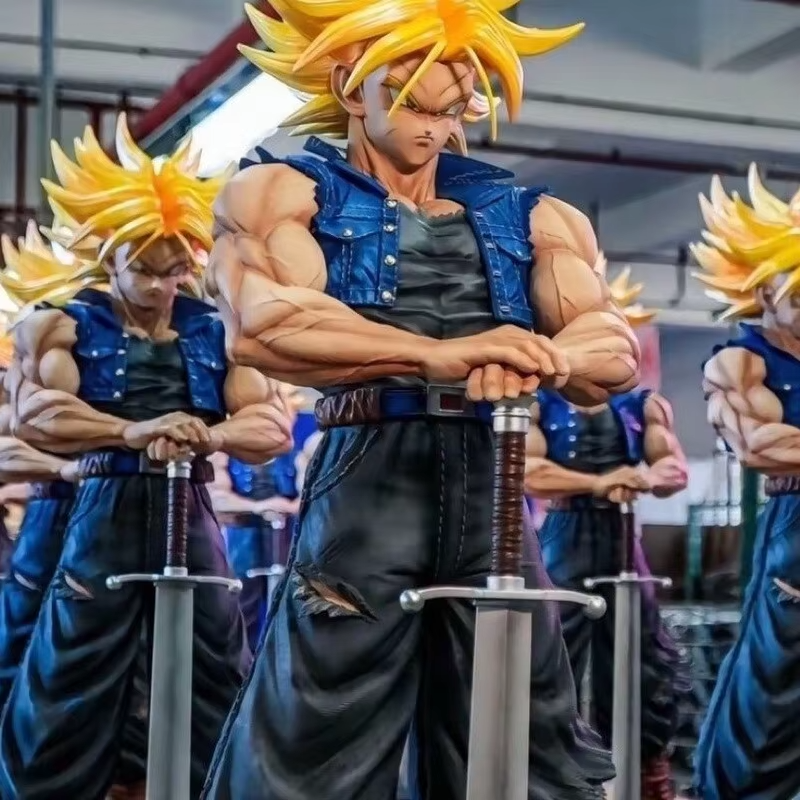 JT studio Dragon Ball Z Trunks SSJ1 Anime Figure PVC Statue 1/4 Scale