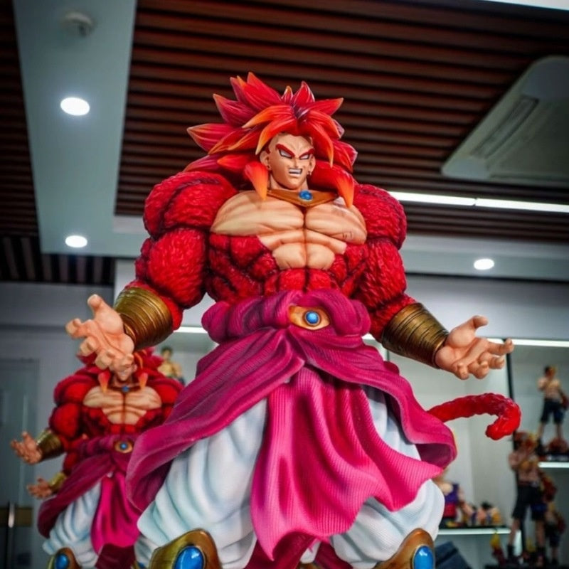 DX Studio Dragon Ball Anime Figures Broly SSJ4 50cm Action Figure Desktop Ornament PVC Statue Figma Figurine Collectible Toys