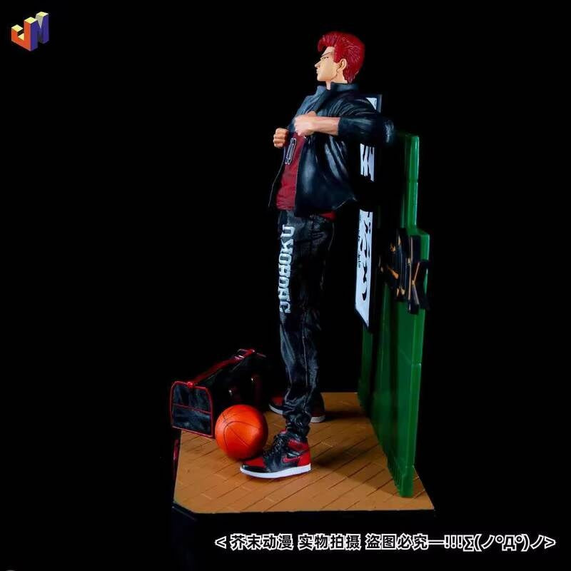 SLAM DUNK Sakuragi Hanamichi Shohuku Miyagi Ryota Anime Figurine Model GK Action Figure Oversize Statue Collection Toy Figma