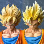 HY Studio Dragon Ball Z Goku SSJ1 SSJ2 32cm Anime Figure