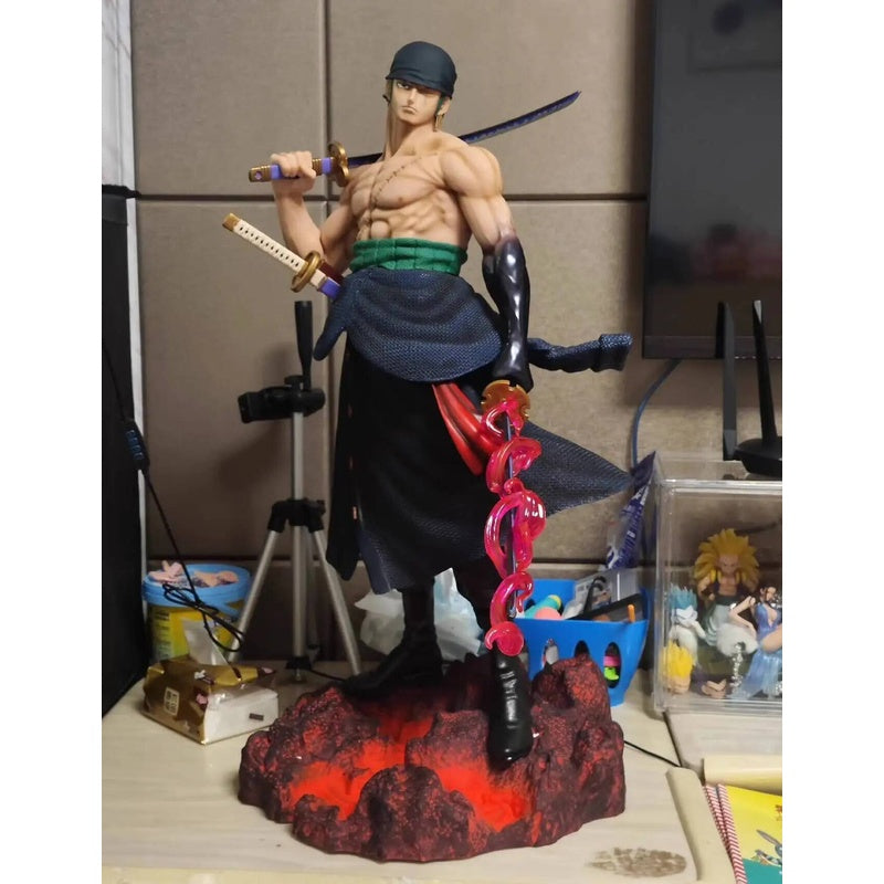 JT Studio One Piece Roronoa Zoro Statue 73cm Anime Oversize Model Figures Action Figure Desktop Figurine Figma Collectible Toys