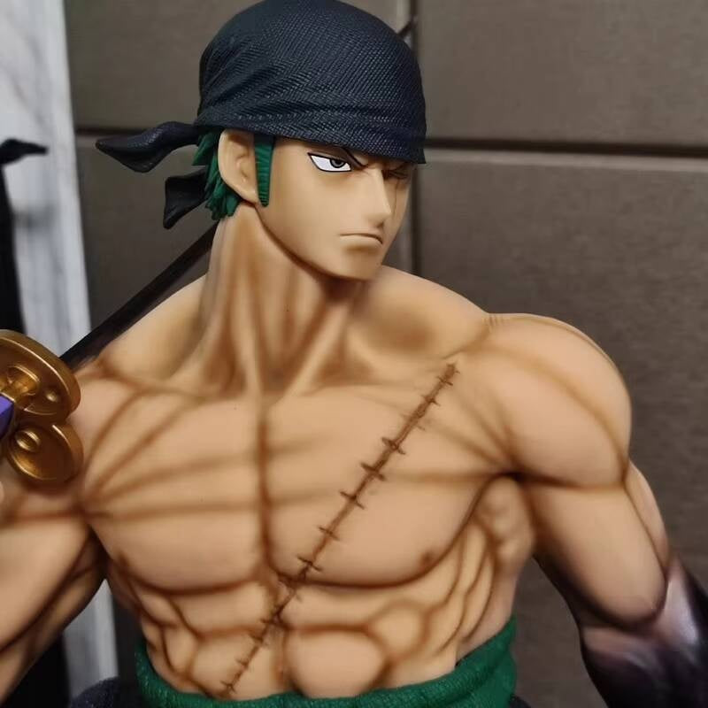 JT Studio One Piece Roronoa Zoro Statue 73cm Anime Oversize Model Figures Action Figure Desktop Figurine Figma Collectible Toys