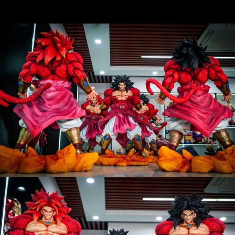 DX Studio Dragon Ball Anime Figures Broly SSJ4 50cm Action Figure Desktop Ornament PVC Statue Figma Figurine Collectible Toys