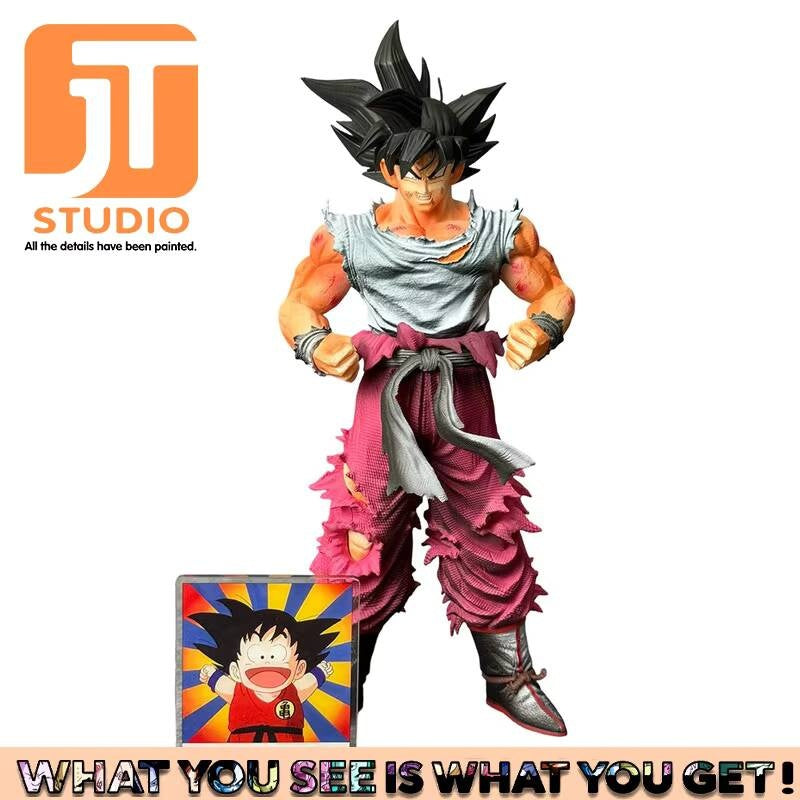 JT studio Dragonball Goku Son 28cm Anime model Action Figure PVC dragon ball Z super daima Statue Figurine Figma Collectible Toy