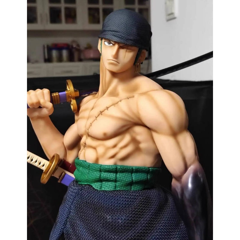 JT Studio One Piece Roronoa Zoro Statue 73cm Anime Oversize Model Figures Action Figure Desktop Figurine Figma Collectible Toys