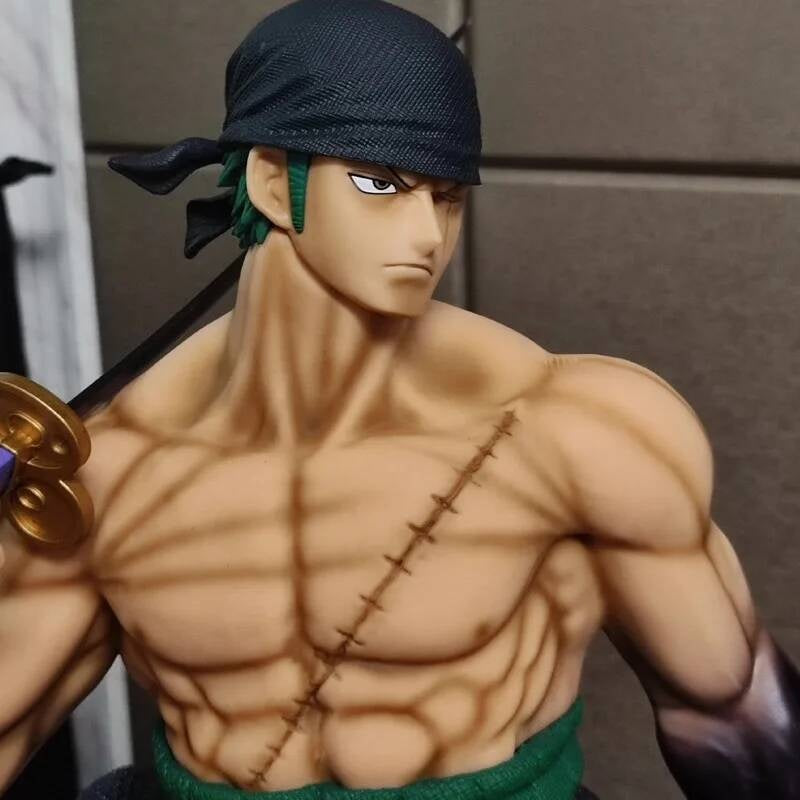 JT Studio One Piece Roronoa Zoro Statue 73cm Anime Oversize Model Figures Action Figure Desktop Figurine Figma Collectible Toys
