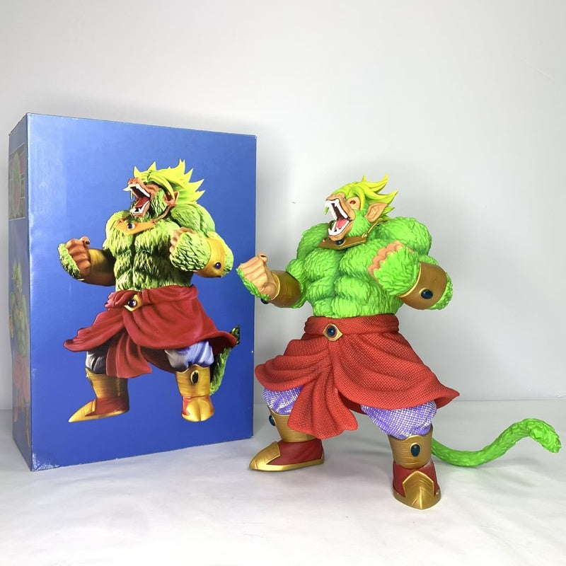 TOTOTOY Dragon Ball Z Broly Great Ape Legendary Super Saiyan 37cm Anime FigureDesktop Ornament Collectible Toys