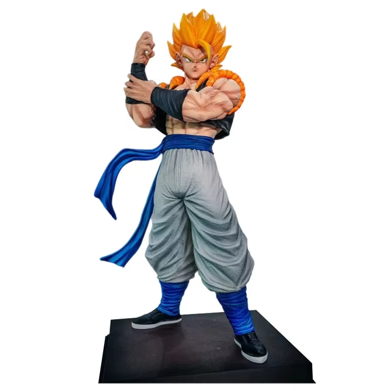 【JT Studio】 Dragon Ball Z 2% 53cm Vegito Bejitto Gogeta Gojita SSJ1 Anime Model Goku Vegeta Action Figure Statue Doll Figurine Toy