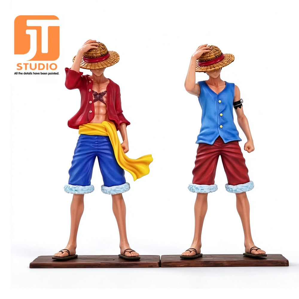 JT Studio One Piece C2 Luffy  23cm Anime Figure PVC Statue 1/6 Scale