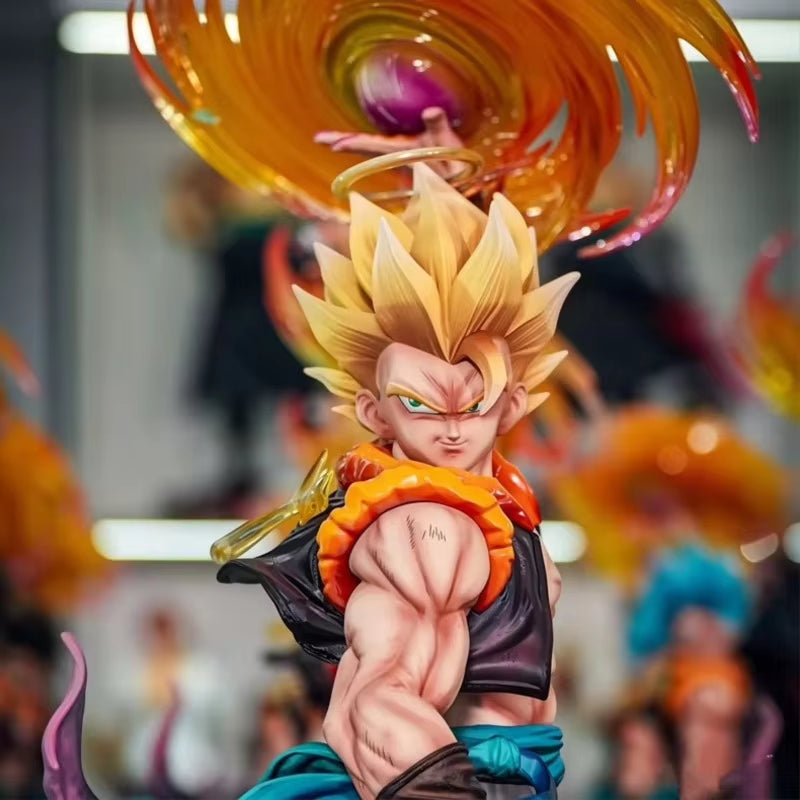 JT Studio Dragon Ball Z SSJ2 Gogeta 47cm Anime Figure PVC Statue 1/6 Scale