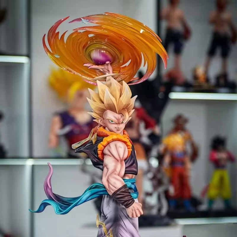 JT Studio Dragon Ball Z SSJ2 Gogeta 47cm Anime Figure PVC Statue 1/6 Scale