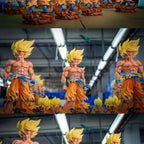 JT Studio Dragon Ball Z SSJ1 GoKu 35cm Anime Figure PVC Statue 1/6 Scale