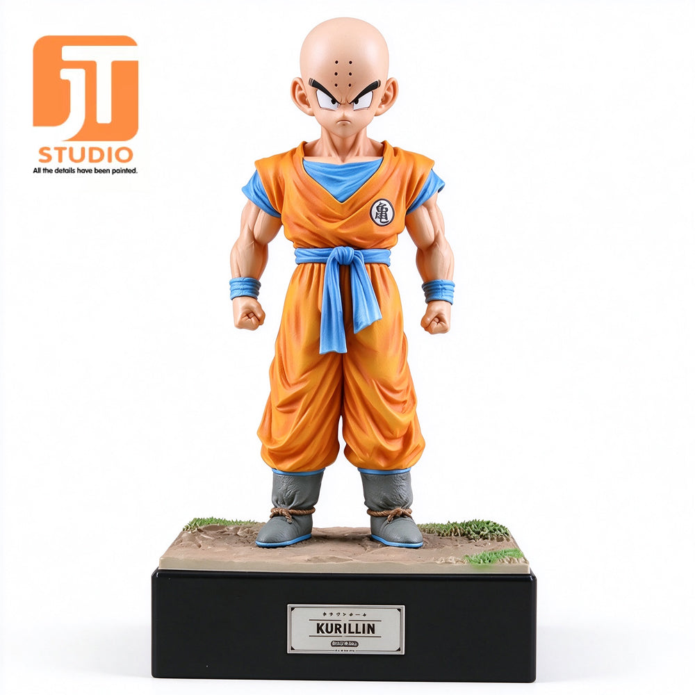 JT Studio Dragon Ball Z Krillin 23cm Anime Figure PVC Statue 1/7 Scale