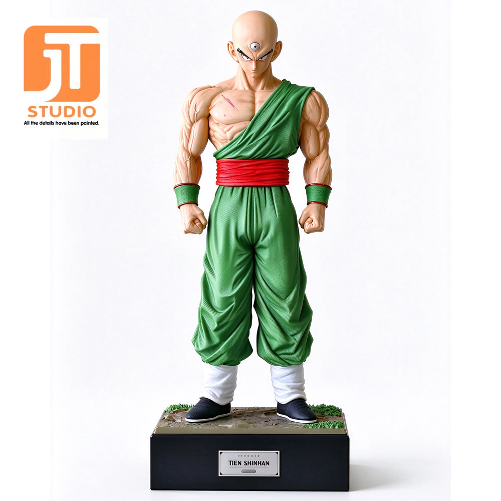 JT Studio Dragon Ball Z Tien Shinhan 31cm Anime Figure PVC Statue 1/6 Scale