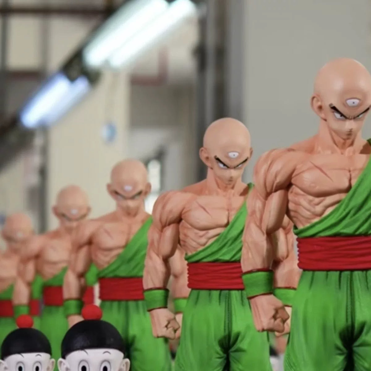 JT Studio Dragon Ball Z Tien Shinhan 31cm Anime Figure PVC Statue 1/6 Scale