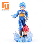 JT Studio Dragon Ball Z Super Saiyan Blue Vegeta 34cm Anime Figure PVC Statue 1/6 Scale