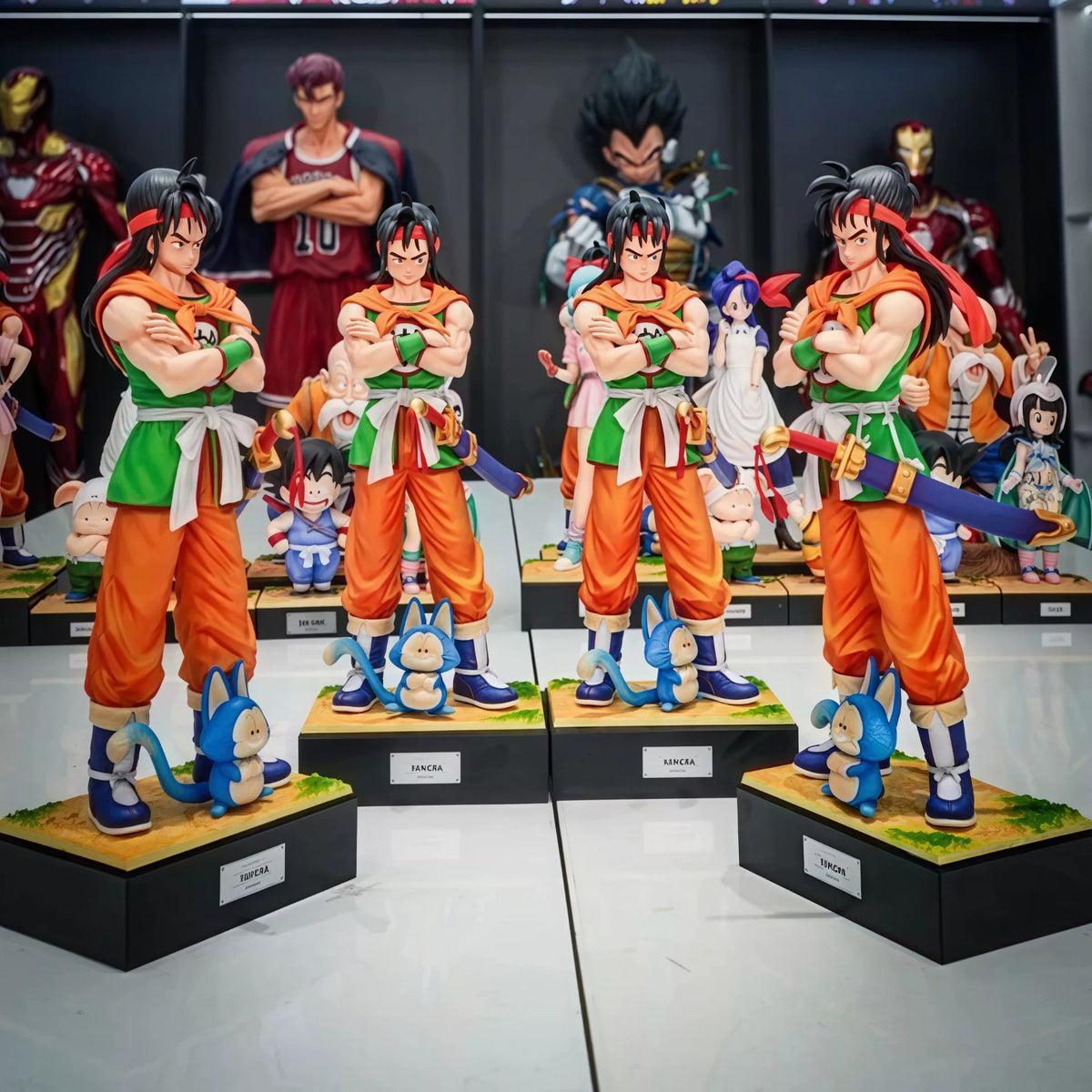 JT Studio Dragon Ball Z Yamcha & Puar 32cm Anime Figure PVC Statue 1/6 Scale