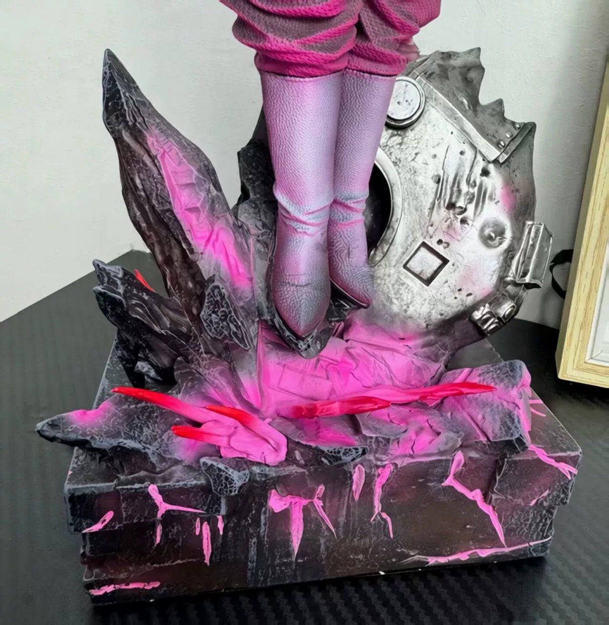 JT Studio Dragon Ball Z Super Saiyan Pink Goku 38cm Anime Figure PVC Statue 1/6 Scale