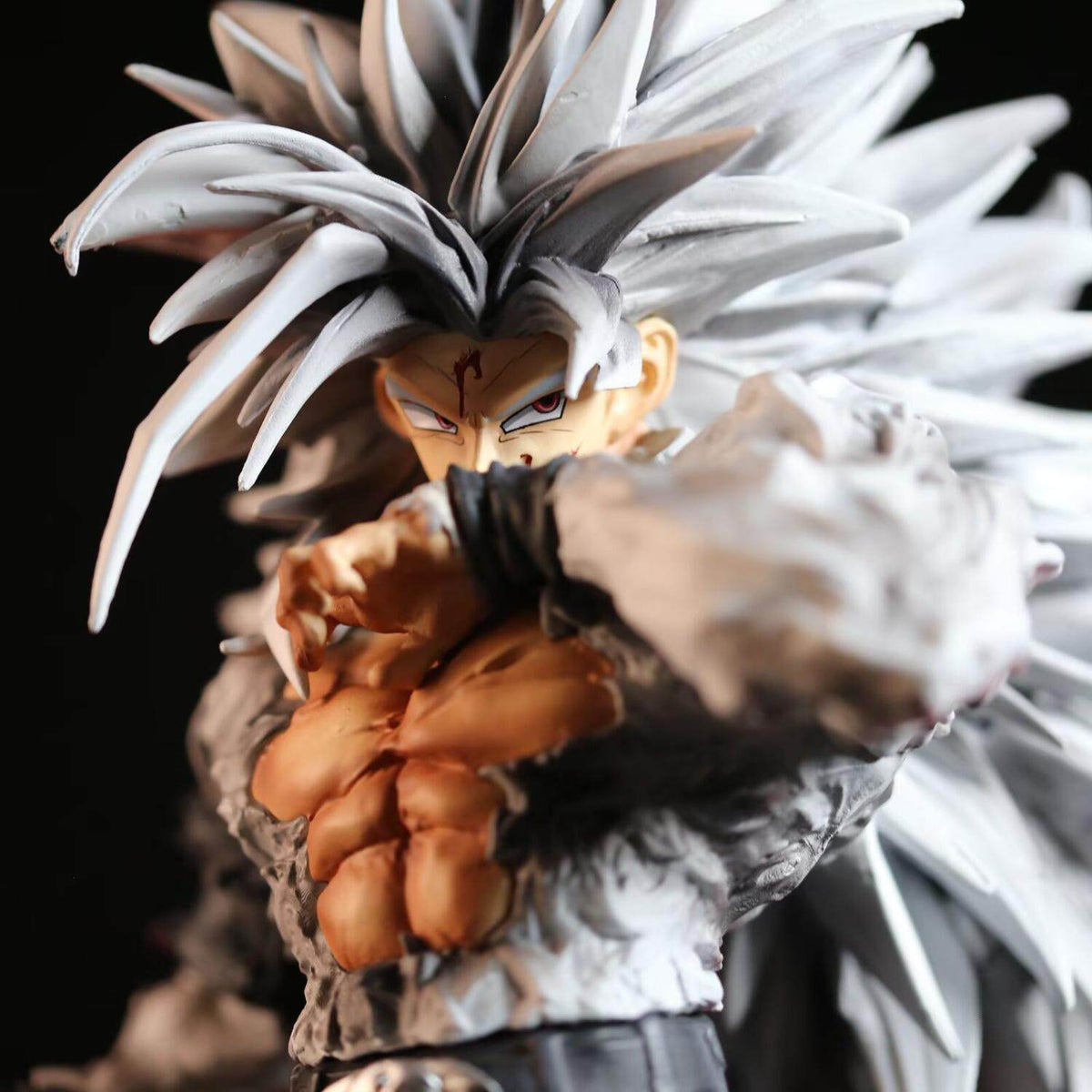JT Studio Dragon Ball Z SSJ5 GoKu 36cm Anime Figure PVC Statue 1/4 Scale