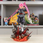 JT Studio Dragon Ball Z Super Saiyan Pink Goku 45cm Anime Figure PVC Statue 1/4 Scale