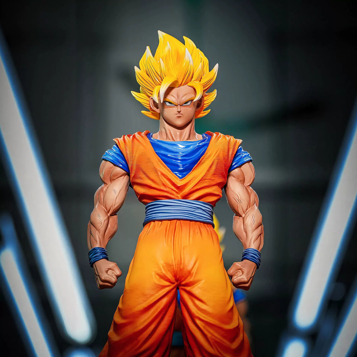 JT Studio Dragon Ball Z SSJ2 Goku 32cm Anime Figure PVC Statue 1/6 Scale