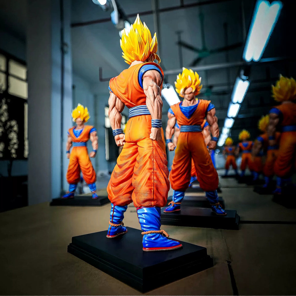 JT Studio Dragon Ball Z SSJ2 Goku 32cm Anime Figure PVC Statue 1/6 Scale