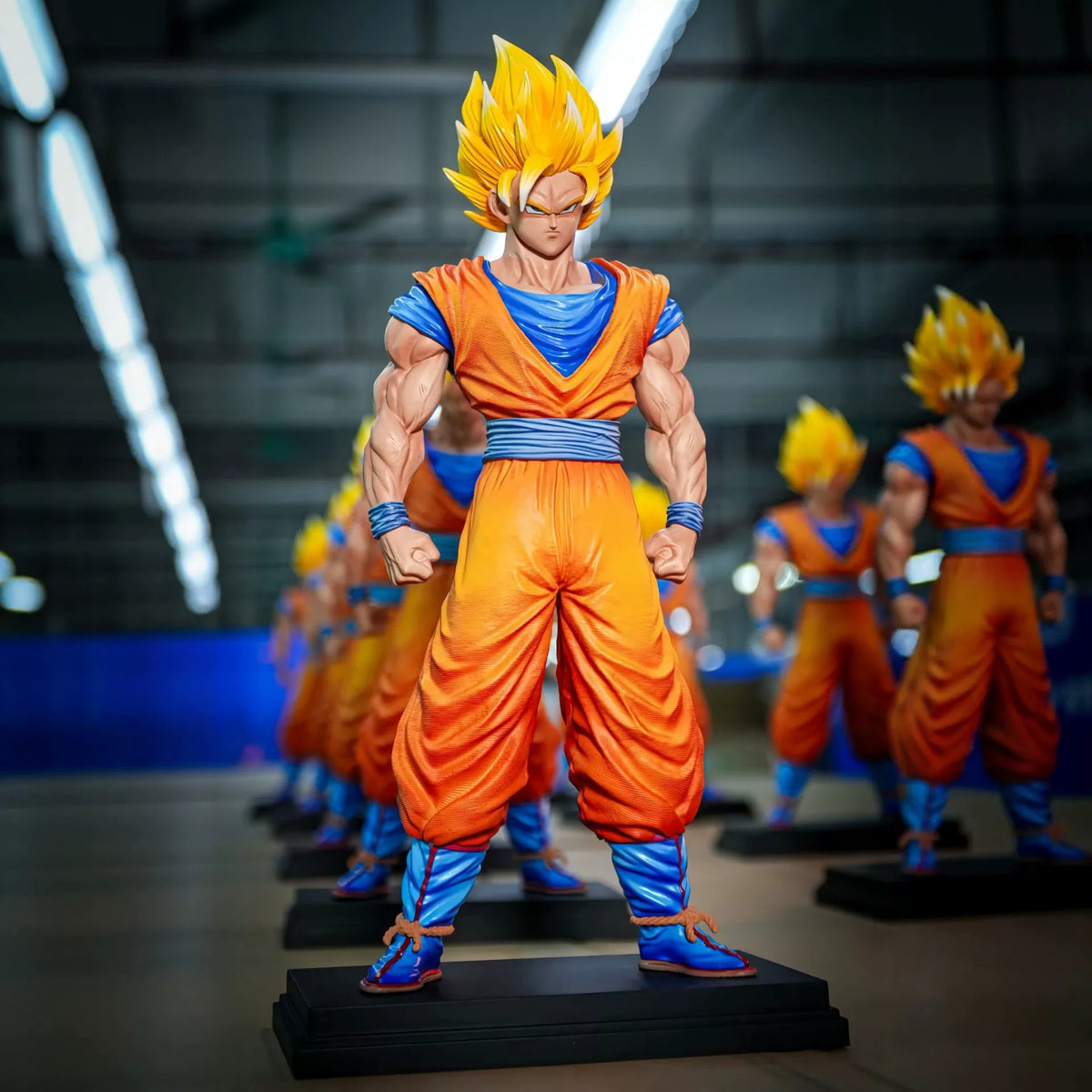 JT Studio Dragon Ball Z SSJ2 Goku 32cm Anime Figure PVC Statue 1/6 Scale