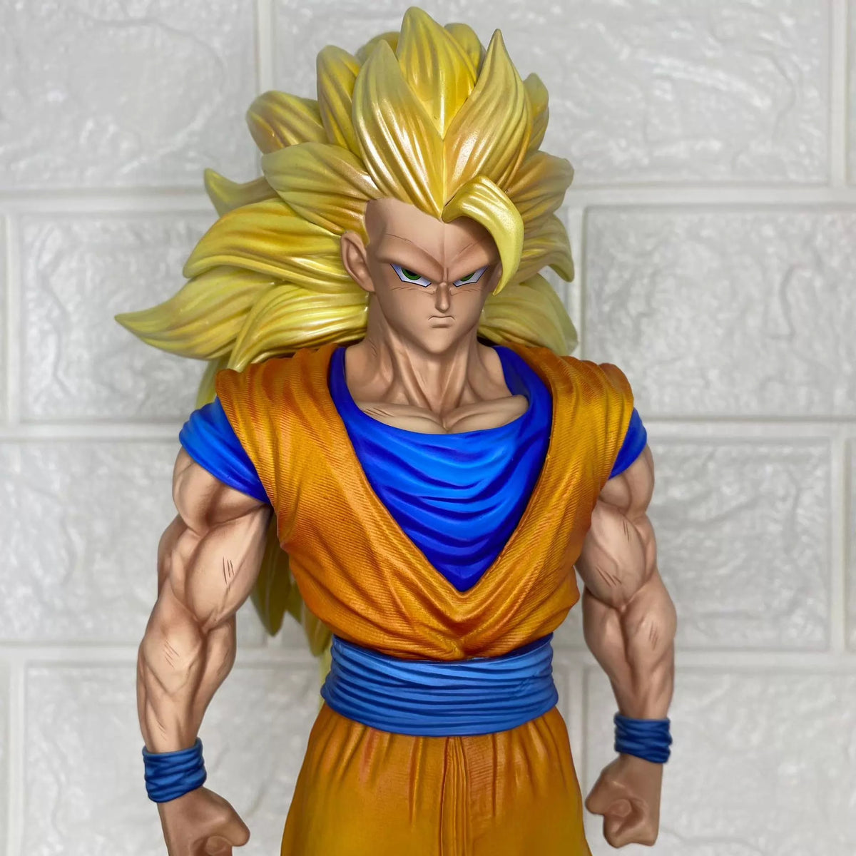 JT Studio Dragon Ball Z SSJ3 GoKu 34cm Anime Figure PVC Statue 1/6 Scale