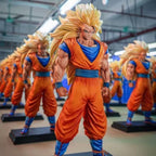 JT Studio Dragon Ball Z SSJ3 GoKu 34cm Anime Figure PVC Statue 1/6 Scale