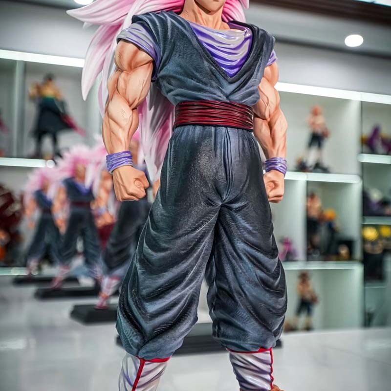 JT Studio Dragon Ball Z SSJ3 pink GoKu 32cm Anime Figure PVC Statue 1/6 Scale