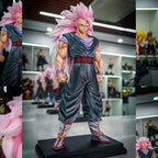 JT Studio Dragon Ball Z SSJ3 pink GoKu 32cm Anime Figure PVC Statue 1/6 Scale