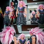 JT Studio Dragon Ball Z SSJ3 pink GoKu 32cm Anime Figure PVC Statue 1/6 Scale