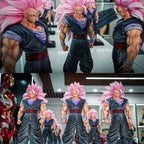 JT Studio Dragon Ball Z SSJ3 pink GoKu 32cm Anime Figure PVC Statue 1/6 Scale