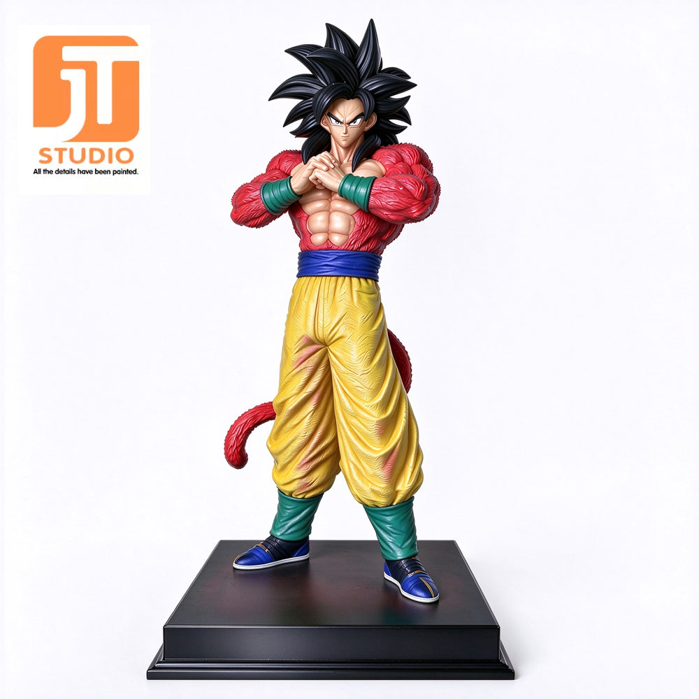 JT Studio Dragon Ball Z SSJ4 2% Goku 53cm Anime Figure PVC Statue 1/4 Scale