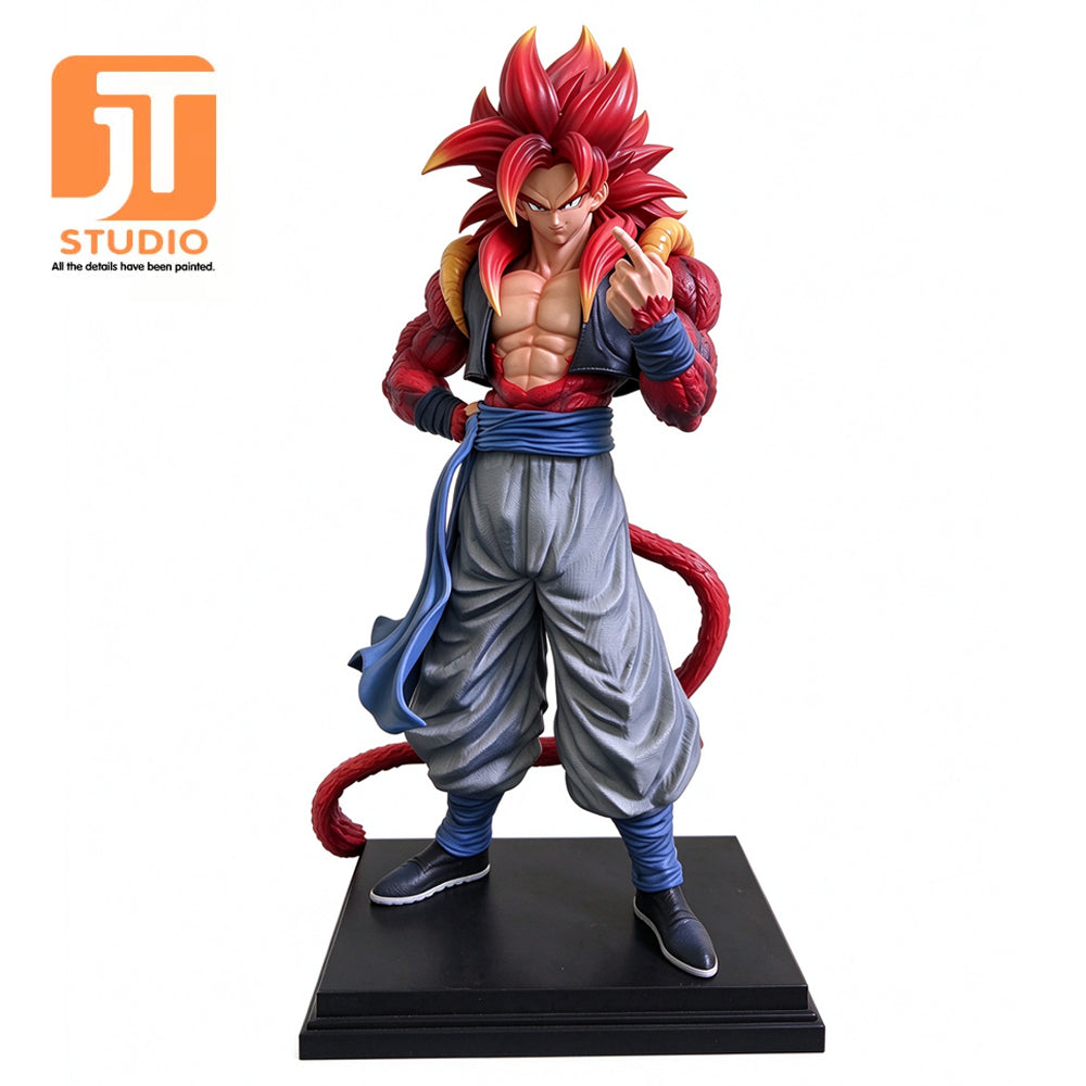 JT Studio Dragon Ball Z SSJ4  Gogeta 33cm Anime Figure PVC Statue 1/6 Scale